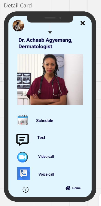 iTeleHealth App Interface